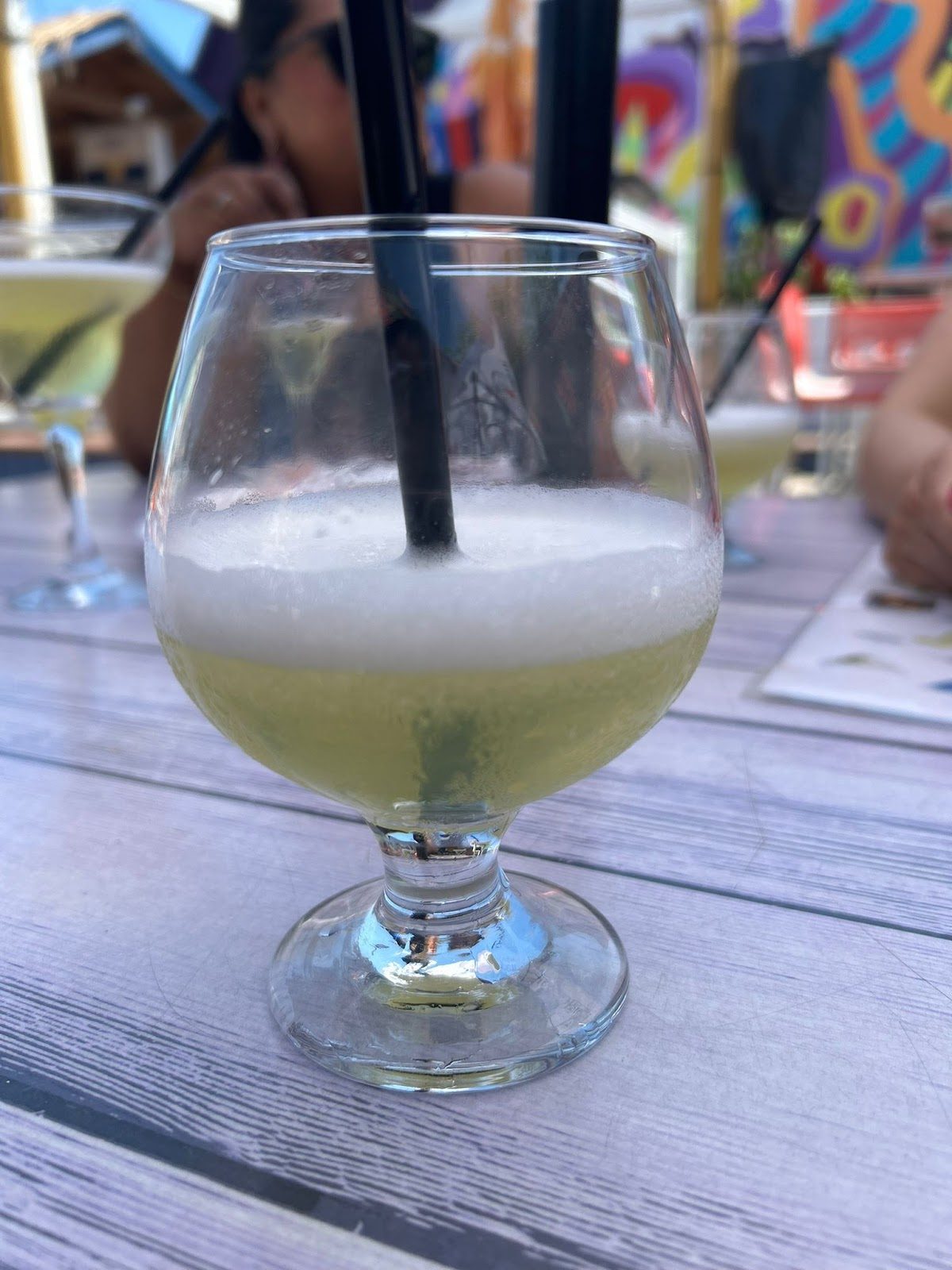 Cocktail on the patio