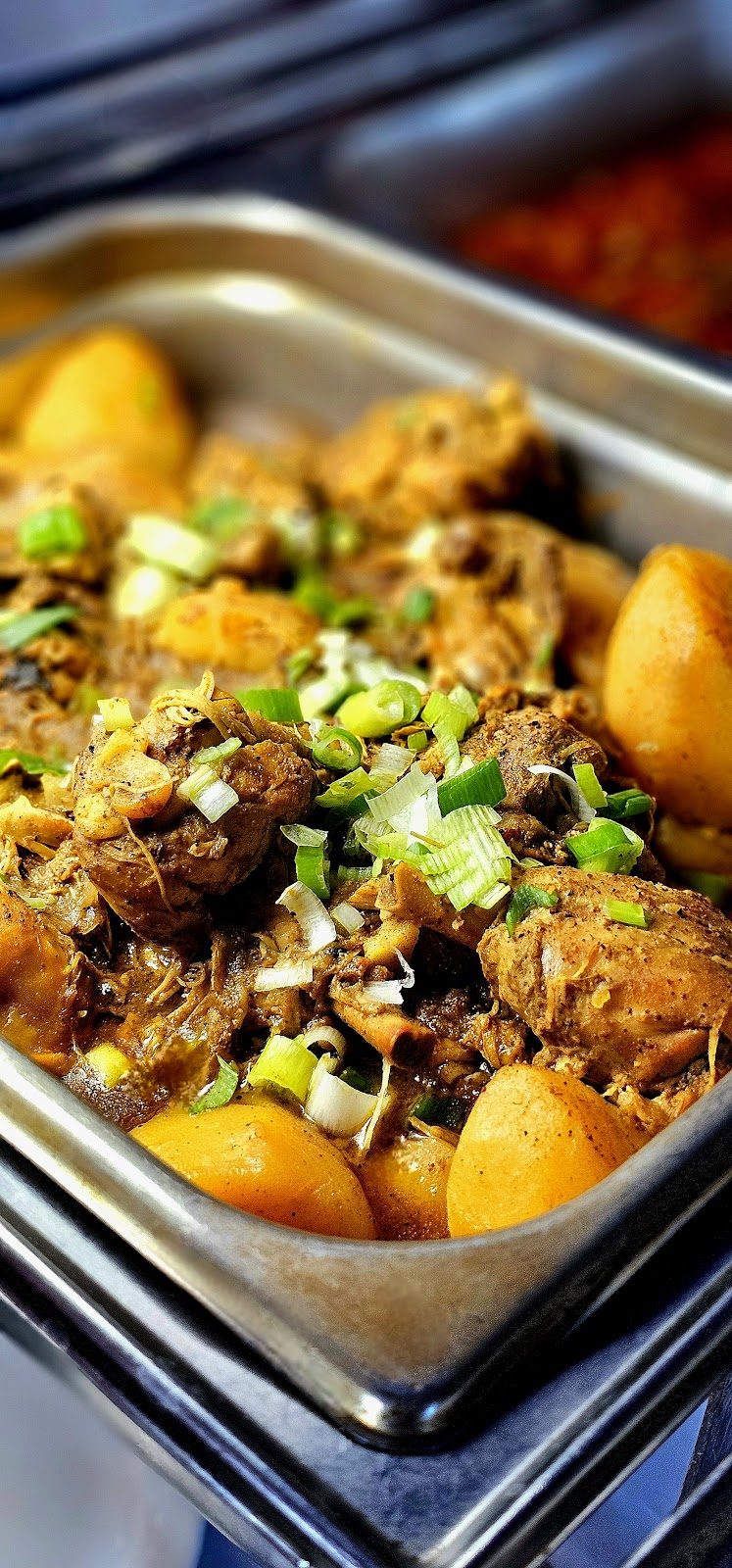 Curry buffet tray